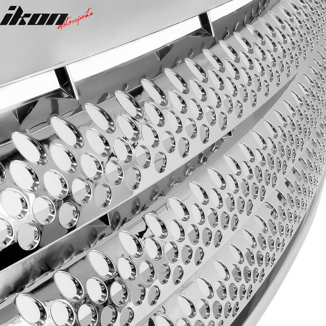 2009-2014 Ford F-150 Chrome Front Bumper Hood Upper Insert Grille ABS