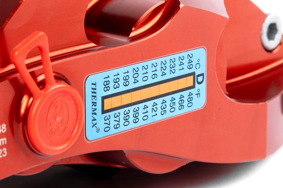 Dinan Front Big Brake Kit - 2015-2021 BMW M2/M3/M4 Front - 6-Piston - 395x34mm - Red - F80/F82/F83/F87