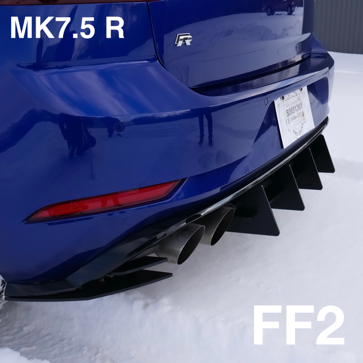 Rear Diffuser for MK7.5 Golf R (2018-2021)