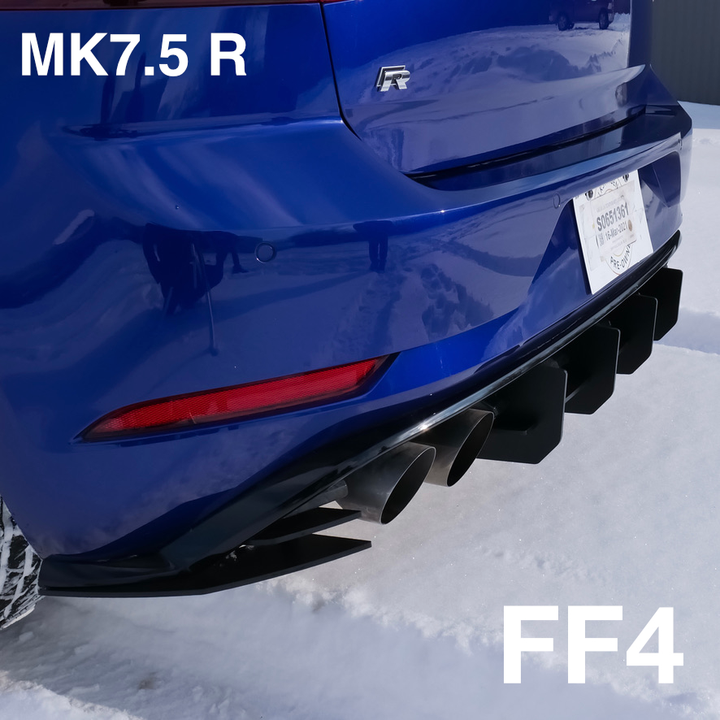 Rear Diffuser for MK7.5 Golf R (2018-2021)