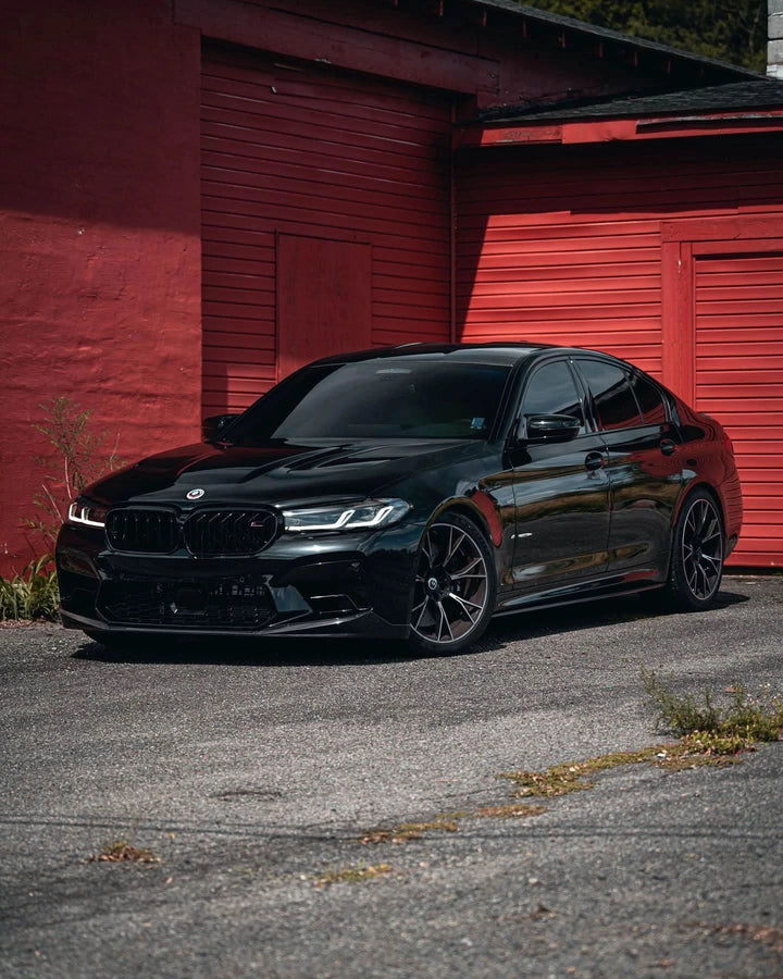 BMW 5 Series F90 M5 LCI CS Style Carbon Fiber Front Lip (2021+)