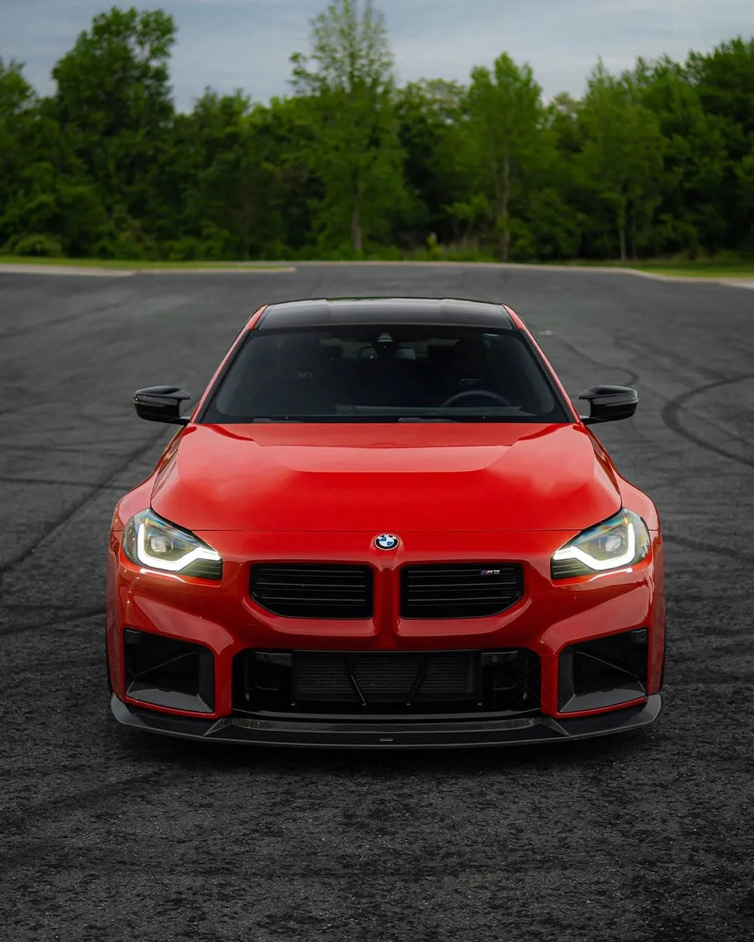 BMW 2 Series G87 M2 MHC Style Carbon Fiber Front Lip (2023+)