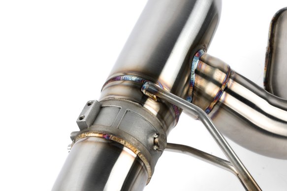 Dinan Valved Axle-Back Exhaust - 2019-2024 BMW 330i/430i Stainless Steel - Black Tips - G20/G22