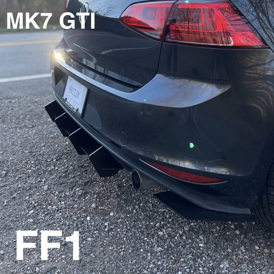 Rear Diffuser for MK7 GTI (2015-2017)