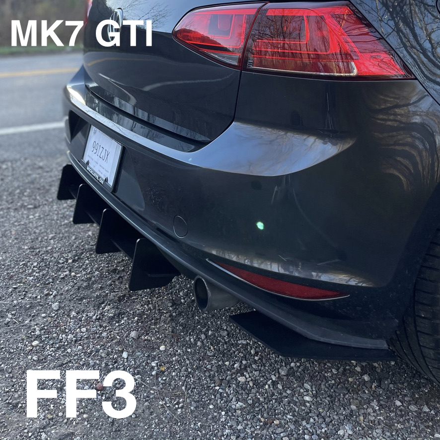 Rear Diffuser for MK7 GTI (2015-2017)