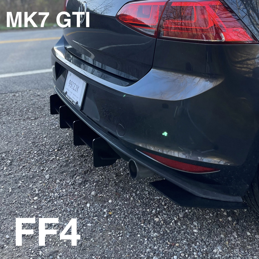 Rear Diffuser for MK7 GTI (2015-2017)