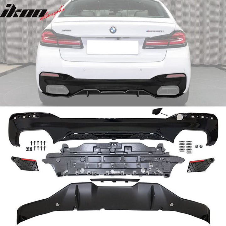 2021-2023 BMW G30 M Tech Front Rear Bumper Diffuser Lip Side Skirt