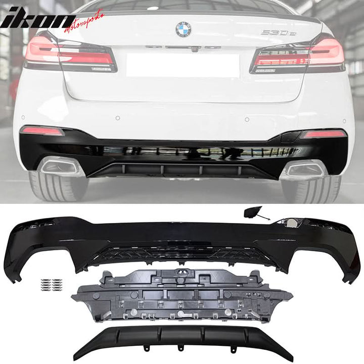 2021-2023 BMW G30 M Sport Front Rear Bumper Diffuser Lip Side Skirt