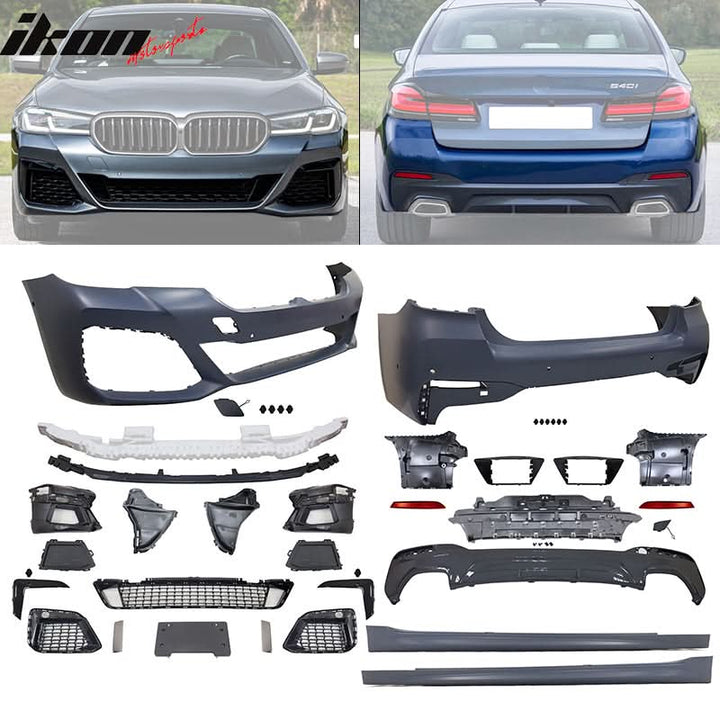 2021-2023 BMW G30 M-Tech M Sport M550 Front Rear Bumper + Side Skirts
