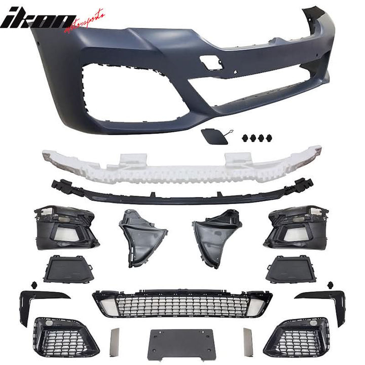 2021-2023 BMW G30 M550 Style M Sport Front Bumper Cover Conversion