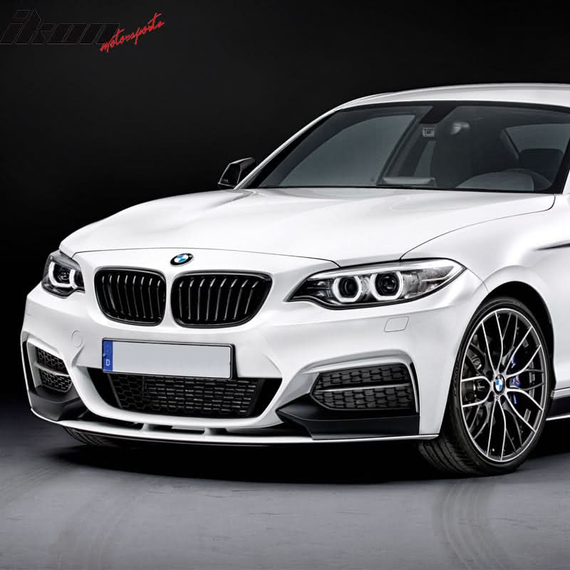 2014-2021 BMW F22 F23 2-Series MP Style Front Bumper Cover W/Grille PP