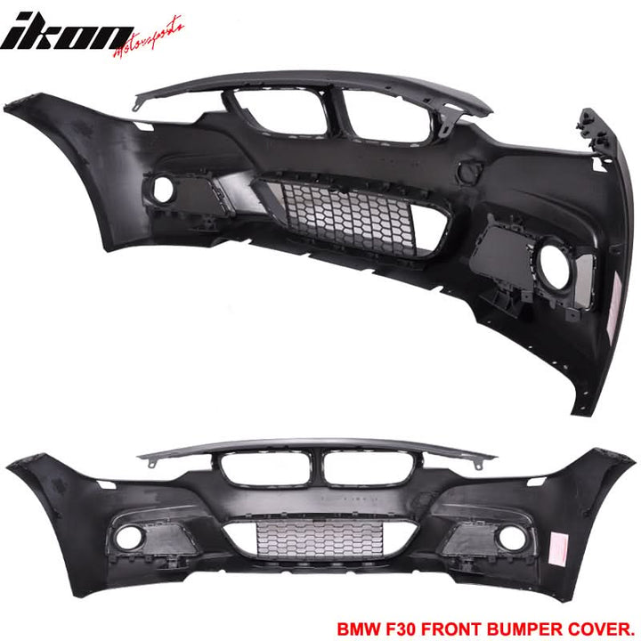 2012-2018 BMW F30 M-Tech M Sport Style Unpainted Front Bumper Cover PP