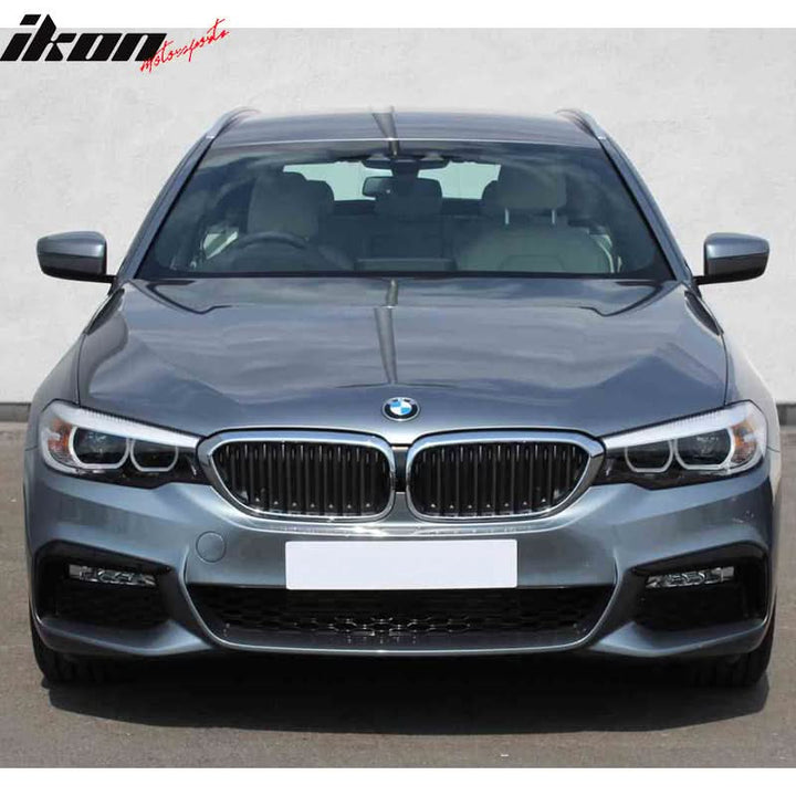 Fits 17-20 BMW G30 MT Front Bumper Fog Cover Grille - PP