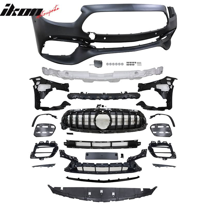 2021-2023 Benz W213 E-Class E63 Style Unpainted Front Bumper Cover