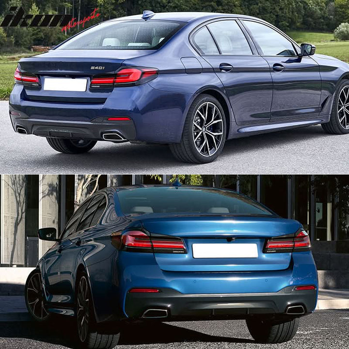 2021-2023 BMW G30 M-Tech Style M Sport Rear Bumper Cover Conversion