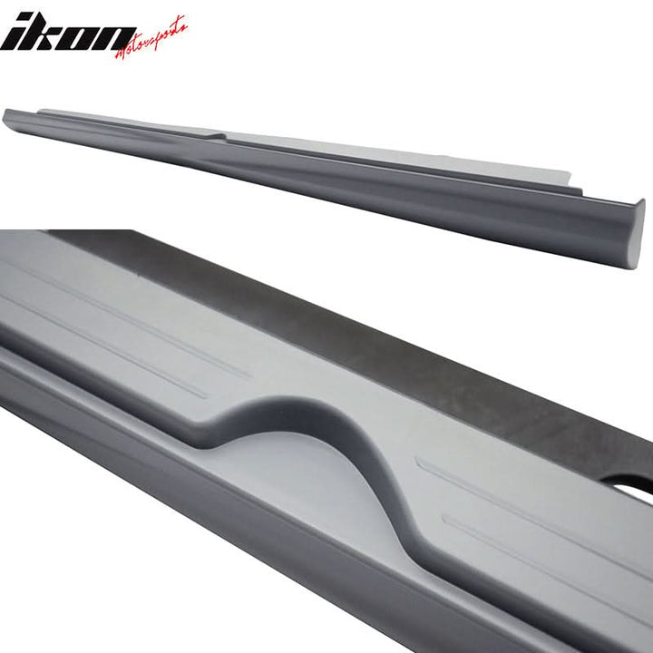 2007-2013 Benz W221 S CLASS AMG Style Unpainted Black Side Skirts PP
