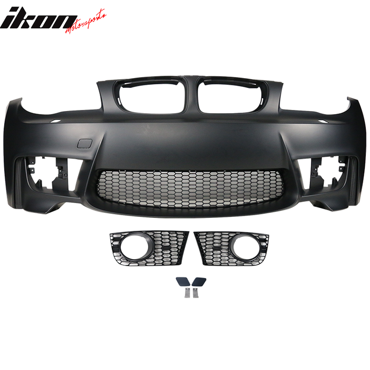 2007-2013 BMW 1 Series E82 1M No PDC Front Bumper w Fog Lights PP