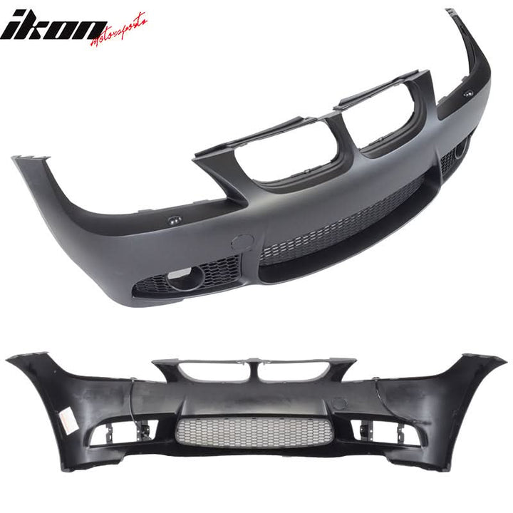 Fits 09-11 E90 3-Series M3 PP Front Bumper + Foglight Fog Lamp