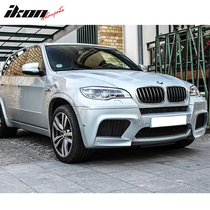 2007-2010 E70 Pre-LCI X5M Front Bumper Cover Conversion+Fender PP
