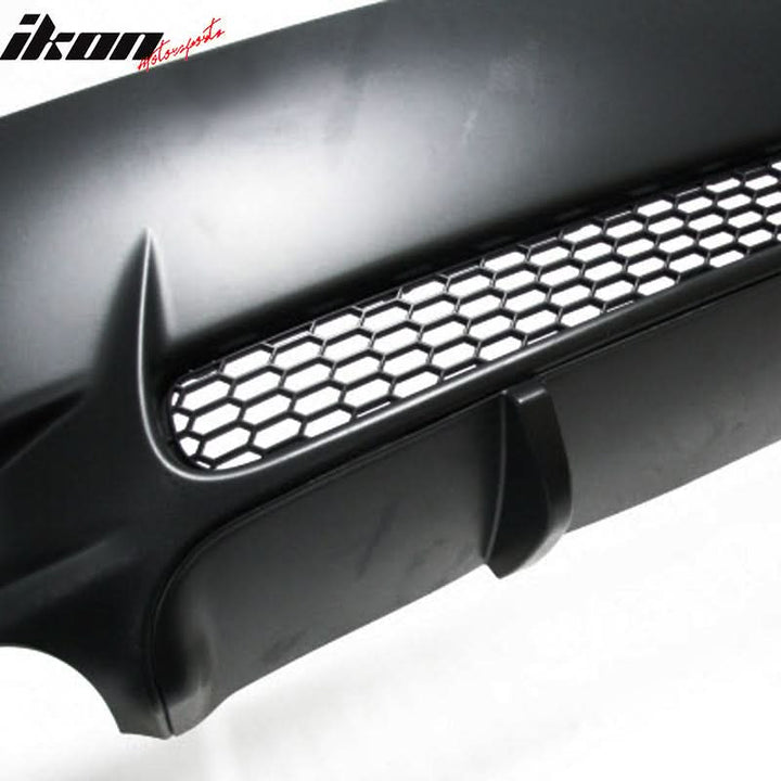 2007-2013 BMW E92 E93 M3 Style Single Exhaust Rear Bumper Cover