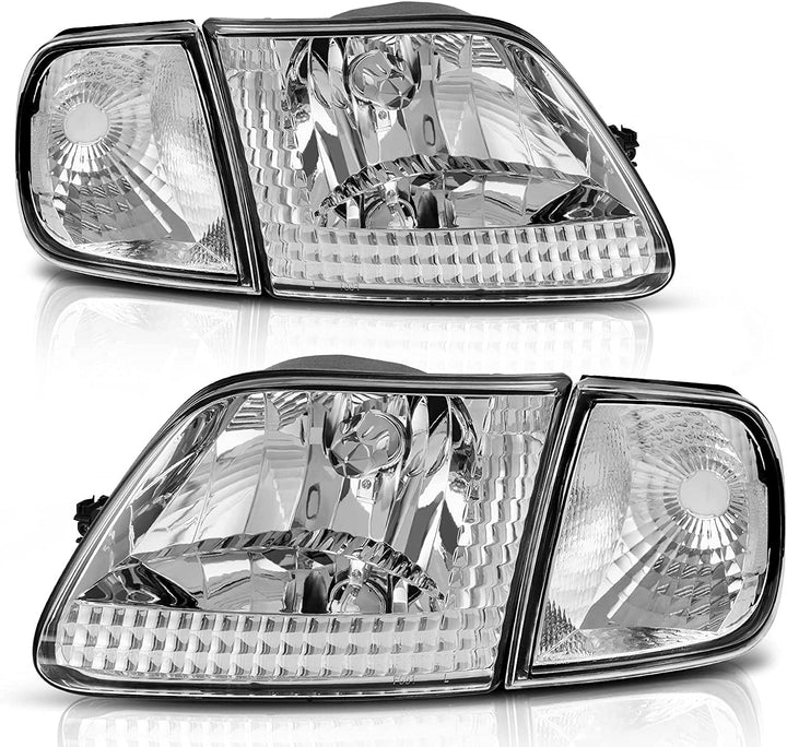 Headlight Assembly Replacement Fits 9703 Ford F1509702 Expedition Pickup