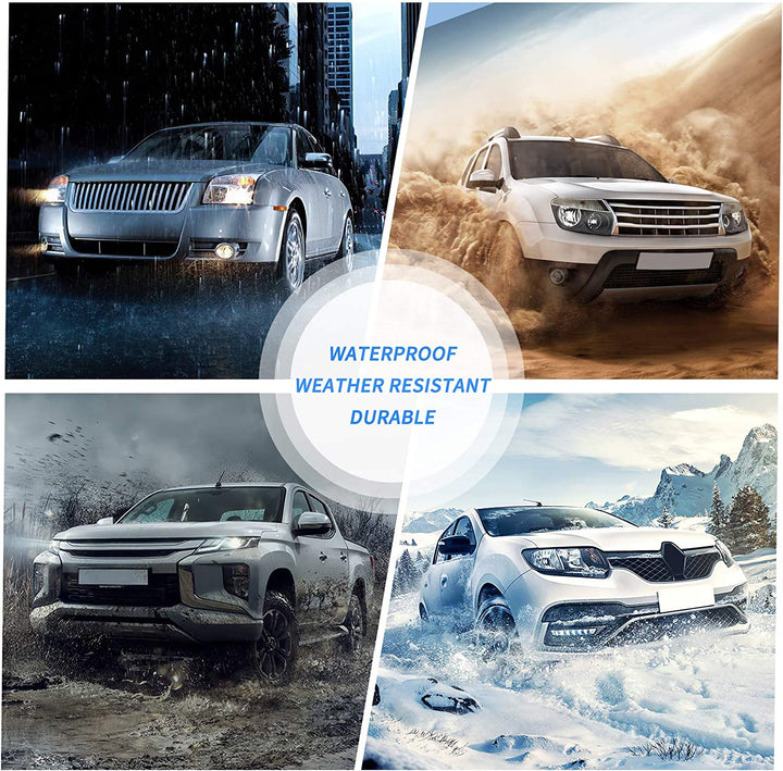 2004-2008 Ford F150 Black Housing Amber Reflector Clear Lens Oe Replacement