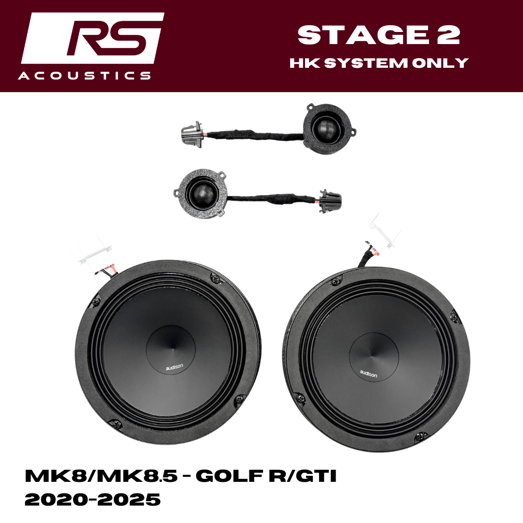 STAGE 2 - MK8/MK8.5 Golf R/GTI (Harman Kardon Front Kit)