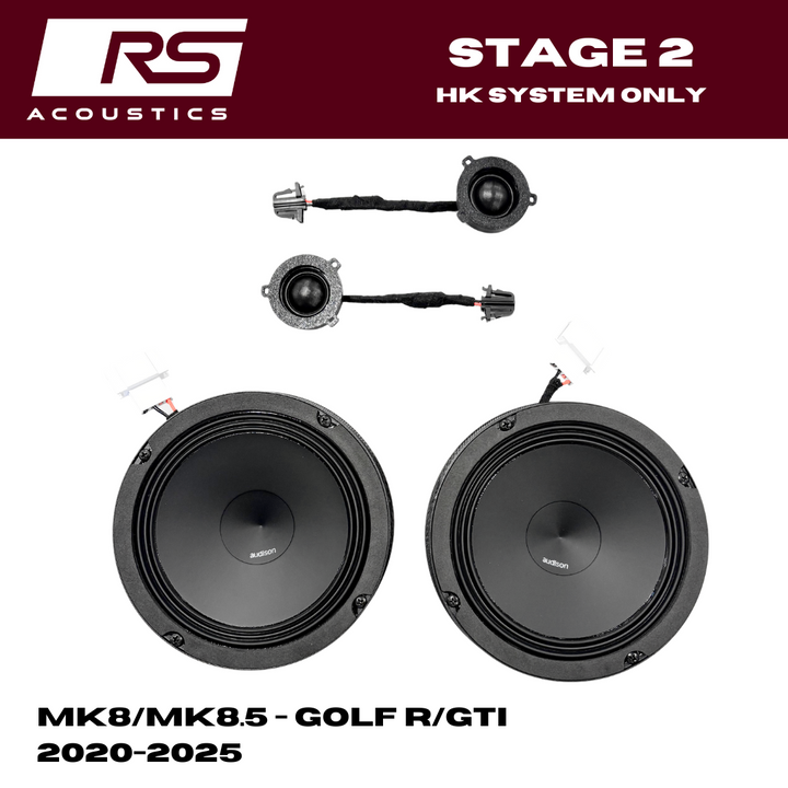 STAGE 2 - MK8/MK8.5 Golf R/GTI (Harman Kardon Front Kit)