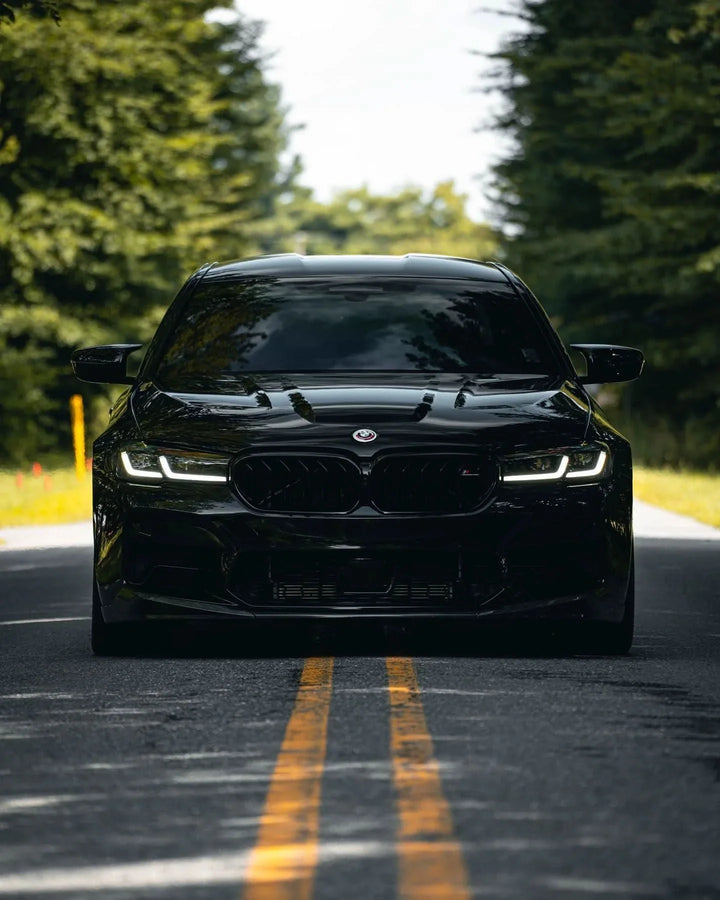 BMW 5 Series F90 M5 LCI CS Style Carbon Fiber Front Lip (2021+)