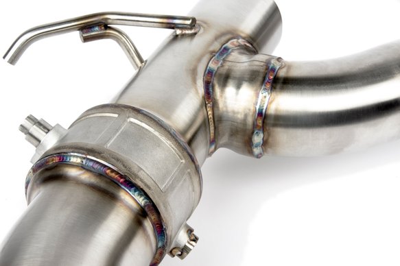 Dinan Valved Axle-Back Exhaust - 2016-2023 BMW X1/X2 sDrive28i Stainless Steel - Polished Tips - F48 / F39
