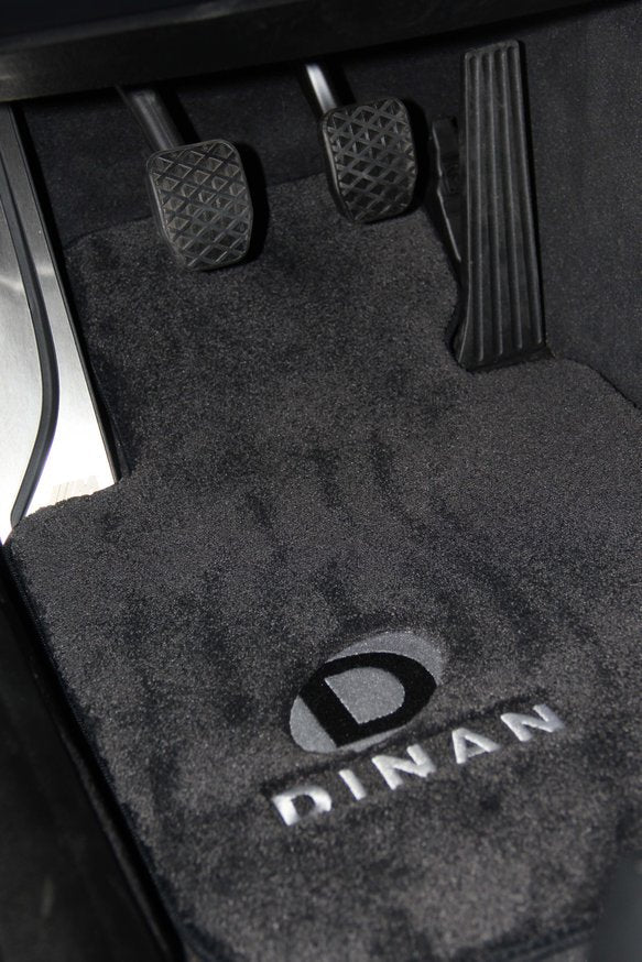 Dinan Signature Floor Mats - 2010-2017 BMW 5-Series Black - F07