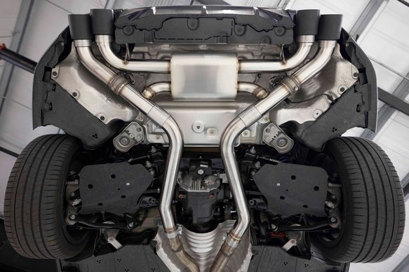 Dinan G42 M240i Foundation Package (F) Carbon Intake / Black Exhaust / Turbo Inlet