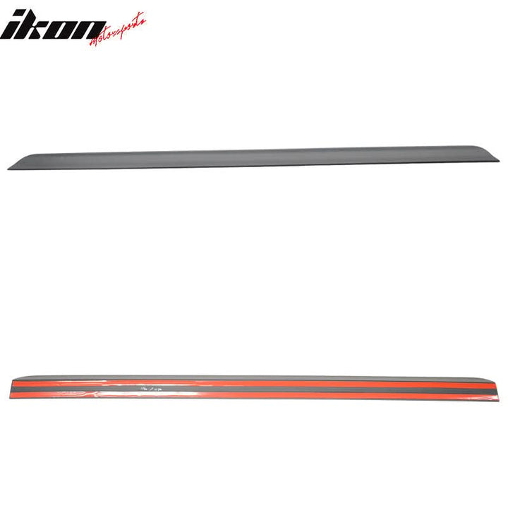 Fits 06-10 Dodge Charger Sedan UnBlack Roof Spoiler - PUF