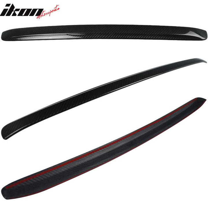 2015-2021 Subaru WRX STI Rear Trunk Lid Garnish Cover Carbon Fiber