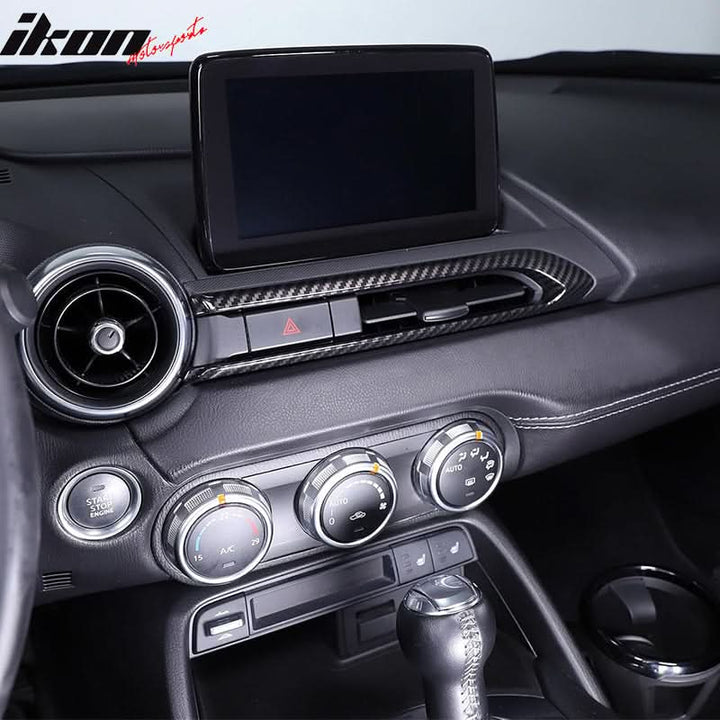 2016-2025 Mazda MX5 Miata Carbon Fiber Left Side Air Conditioning Trim
