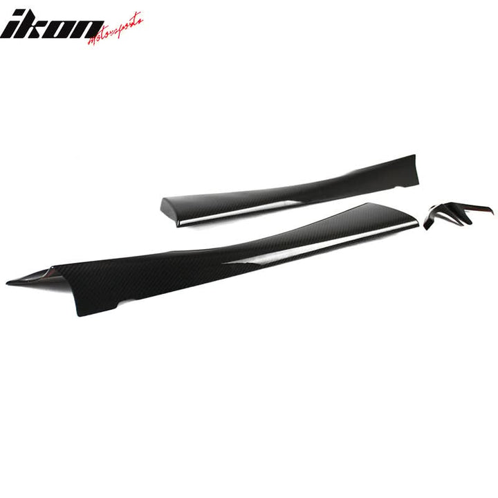 2016-2025 Mazda MX-5 Miata Carbon Fiber 4PCS Interior Door Panel Trim