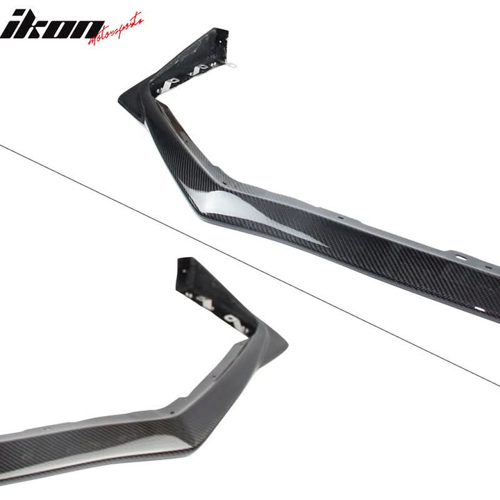 2018-2021 Subaru WRX STI Sedan Front Bumper Lip Carbon Fiber