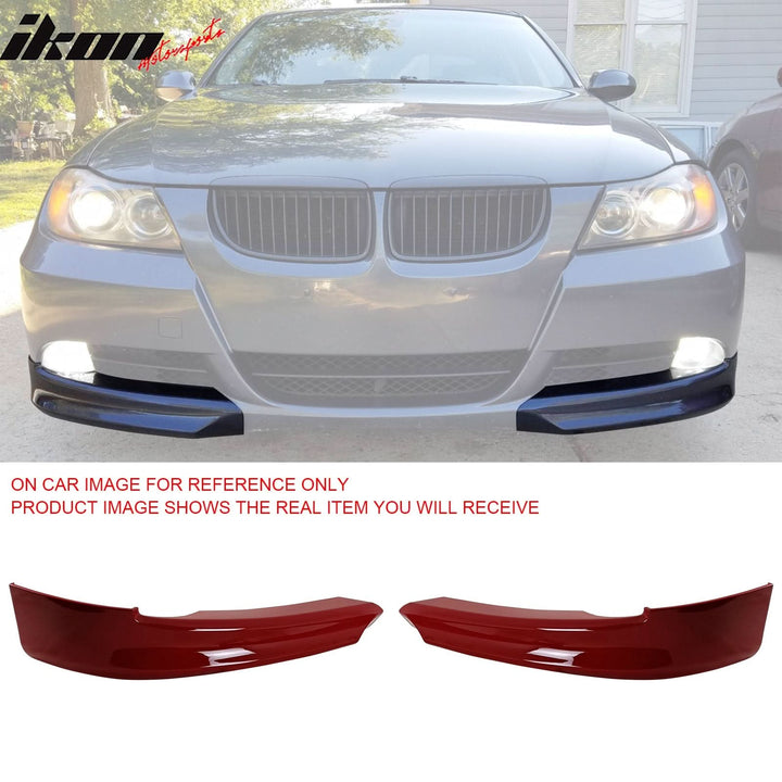 2006-2008 BMW E90 3 Series 4-Door Front Splitter Lip Spoiler PP