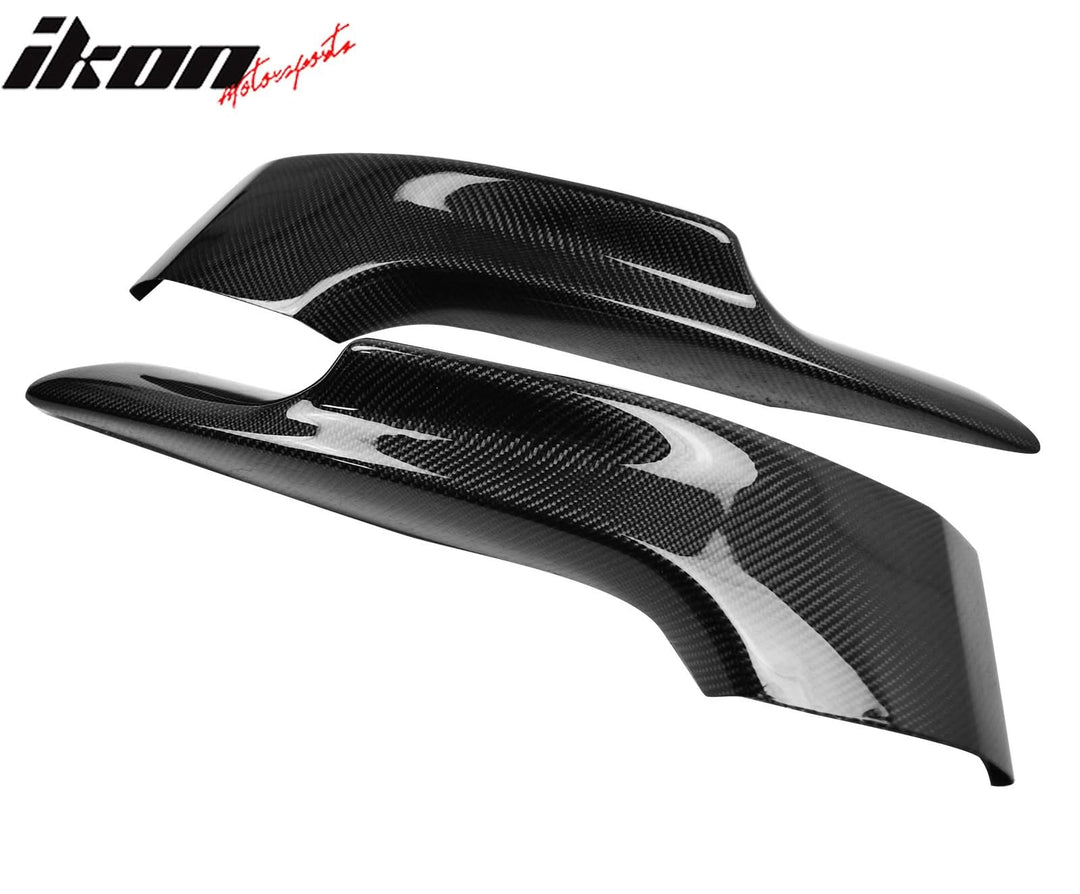 2007-2010 BMW E92 M-Tech Style Front Lip Splitters Carbon Fiber