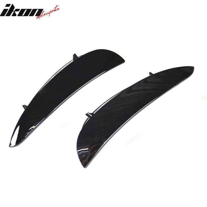 2017-2021 Benz W213 E Class Sedan AMG Style #040 Black Front Vent Flap