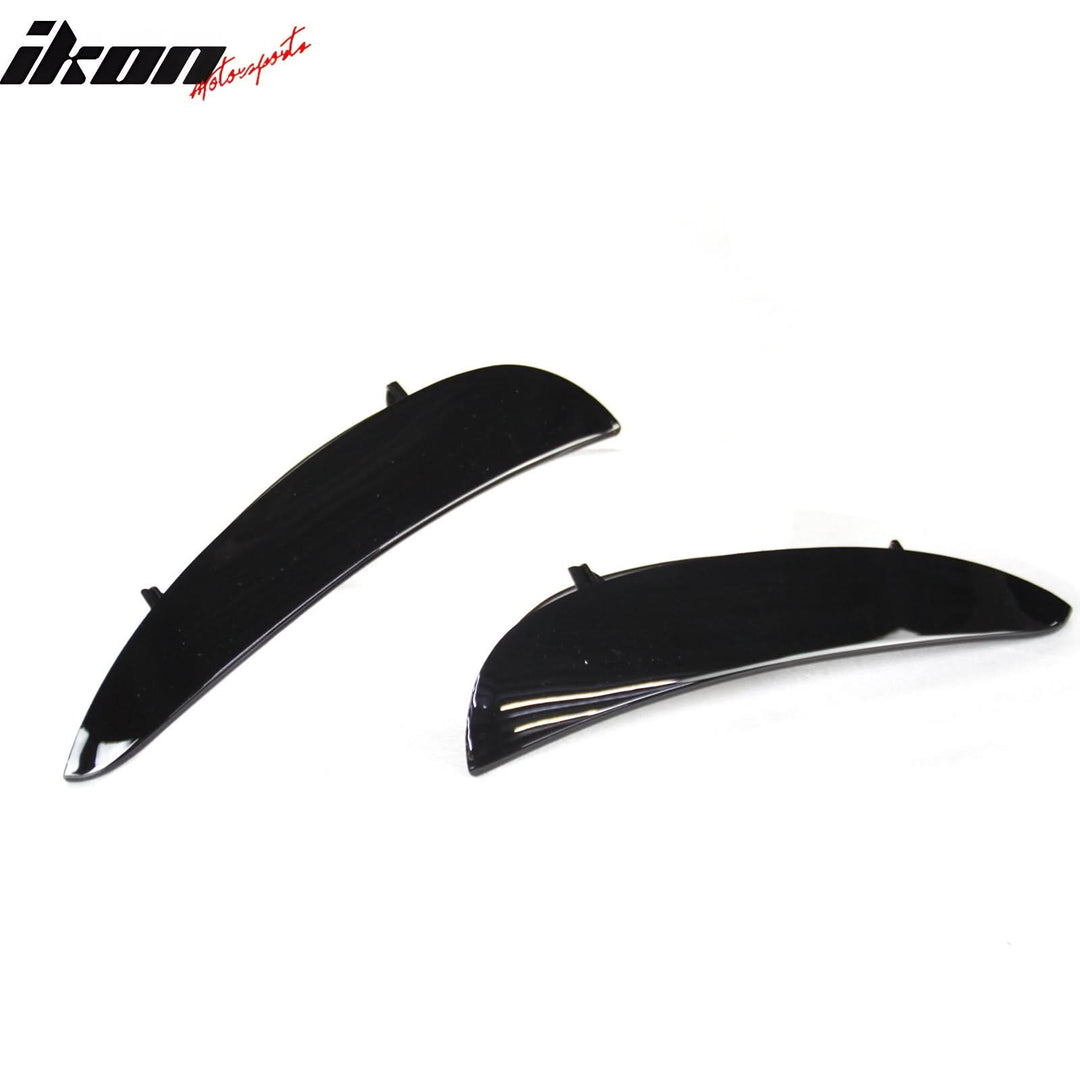 2017-2021 Benz W213 E Class Sedan AMG Style #040 Black Front Vent Flap