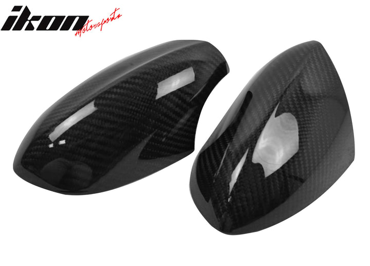 2010-2013 BMW E92 Mirror Covers Carbon Fiber M3 Style Rear View Caps