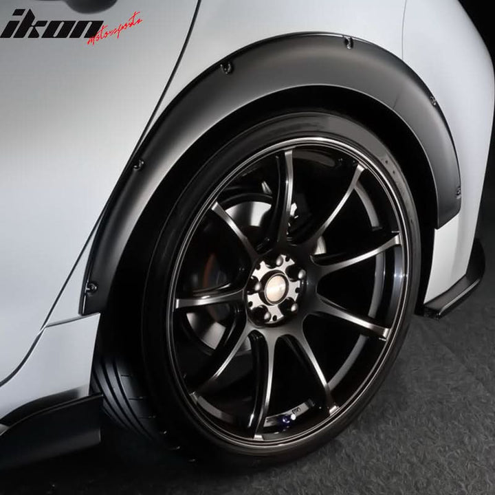 2019-2023 Toyota Corolla T Style Fender Flares Wheel Arch #218 Black