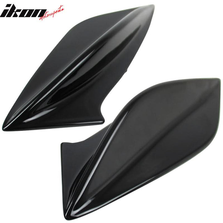 2015-2021 Subaru WRX&STI DTO Style Gloss Black Trunk Spoiler Side Fins