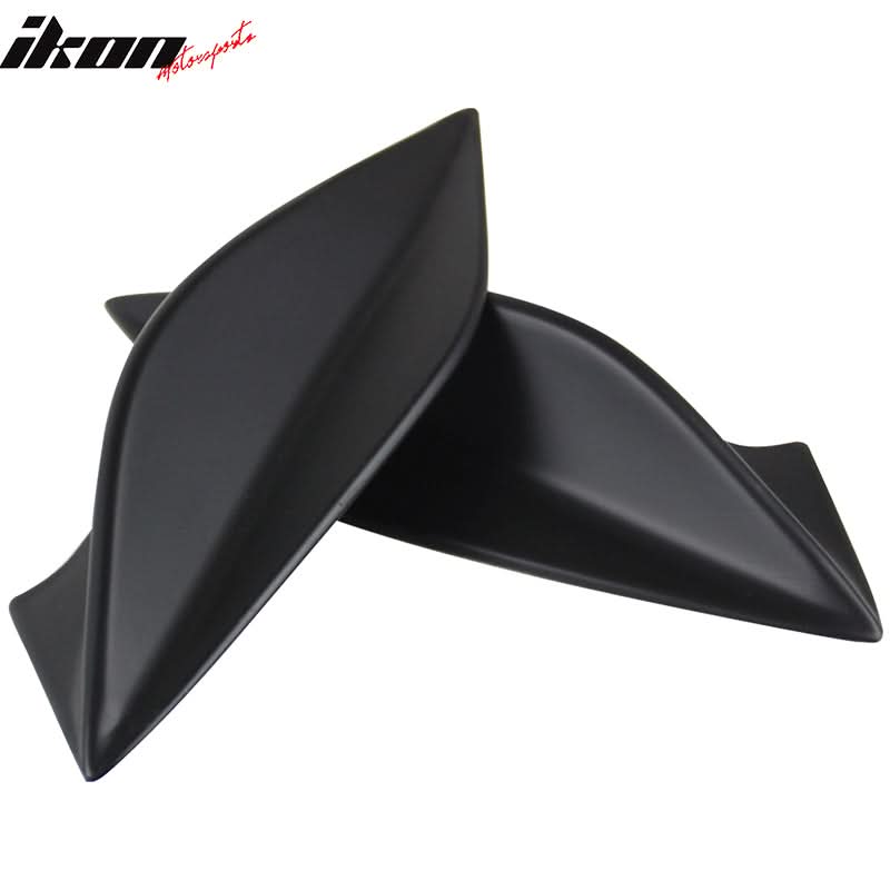 2015-2021 Subaru WRX&STI DTO Style Matte Black Trunk Spoiler Side Fins