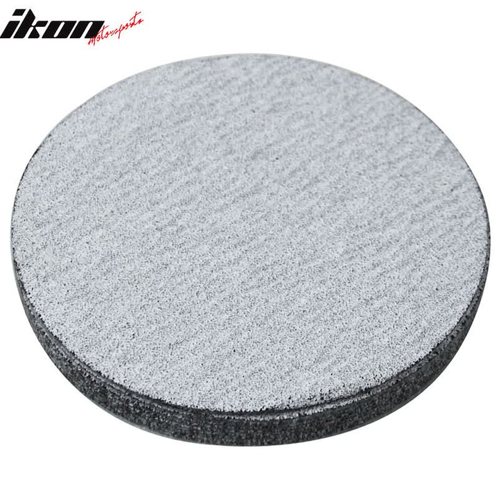 50PC 5in 127mm 80 Grit Auto Sanding Disc Sandpaper Sheets Sand Paper