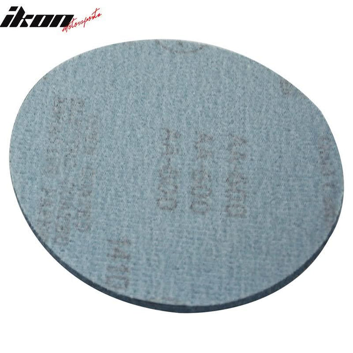 10PC 5in 127mm 600 Grit Auto Sanding Disc Sandpaper Sheets Sand Paper