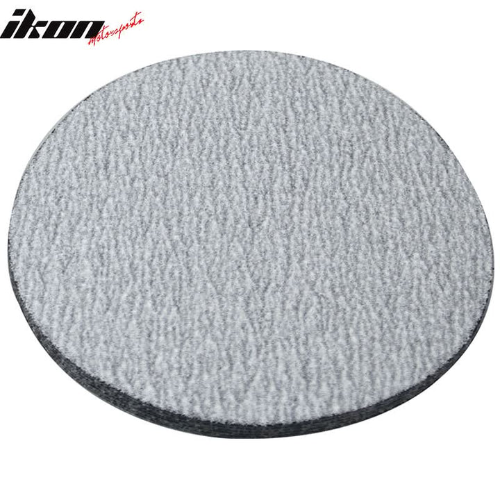 100PC 5in 127mm 150 Grit Auto Sanding Disc Sandpaper Sheets Sand Paper