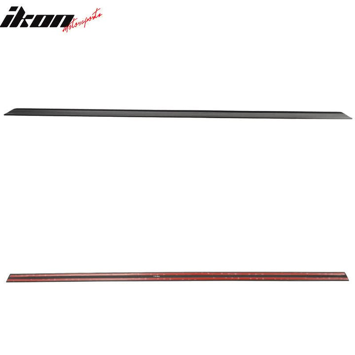 2006-2008 Audi RS4 8E B7 PV Style Black Trunk Spoiler PUF