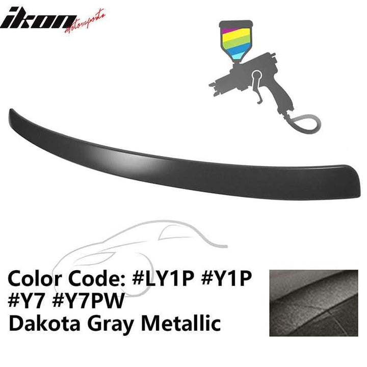 2009-2014 Audi A4 Quattro B8 Sedan 4Door Painted ABS Rear Roof Spoiler